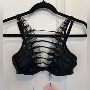 Agent Provocateur. Knickers Forever. Black. NWT. Size 34B. Black strappy bra